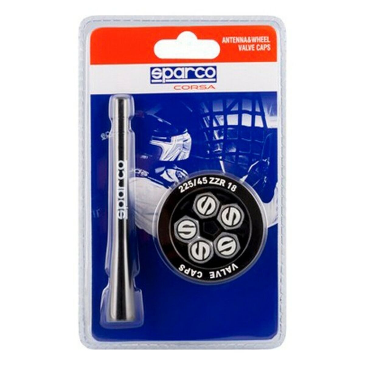 Antena za automobil Sparco CS6 Crna